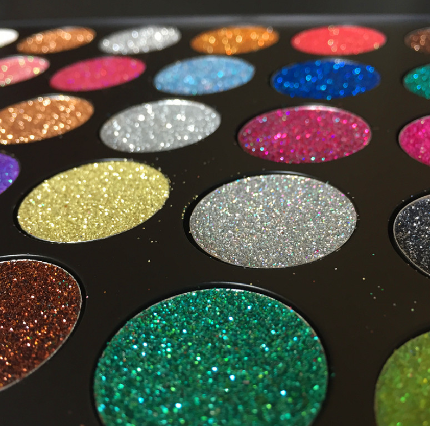 Indi Glitter powder sequin eyeshadow New 35 color sequin eyeshadow glitter applicator